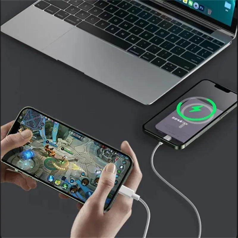 SmartPursue™ PowerHub ChargeMate wireless charger MagSafe Power Bank for iphone wireless power bank Dark Slate Gray Black / 5000mAh,Black / 10000mAh,Grey / 5000mAh,Grey / 10000mAh,Green / 5000mAh,Green / 10000mAh,Purple / 5000mAh,Purple / 10000mAh,Dark green / 5000mAh,Dark green / 10000mAh,White / 5000mAh,White / 10000mAh,Black Magnetic / 5000mAh,Black Magnetic / 10000