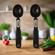 SmartPursue™ Mini Digital Spoon Scale – Precision Measuring Spoon Scale Gray 2PCS Black / 1Kg