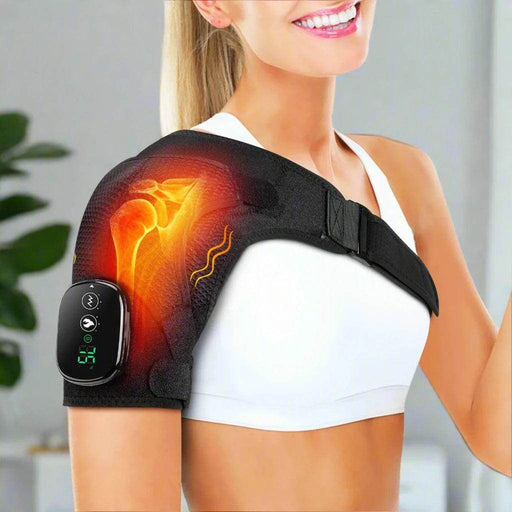 SmartPursue™ Neck and shoulder massager with heat Electric massagers White Smoke Black,Gray