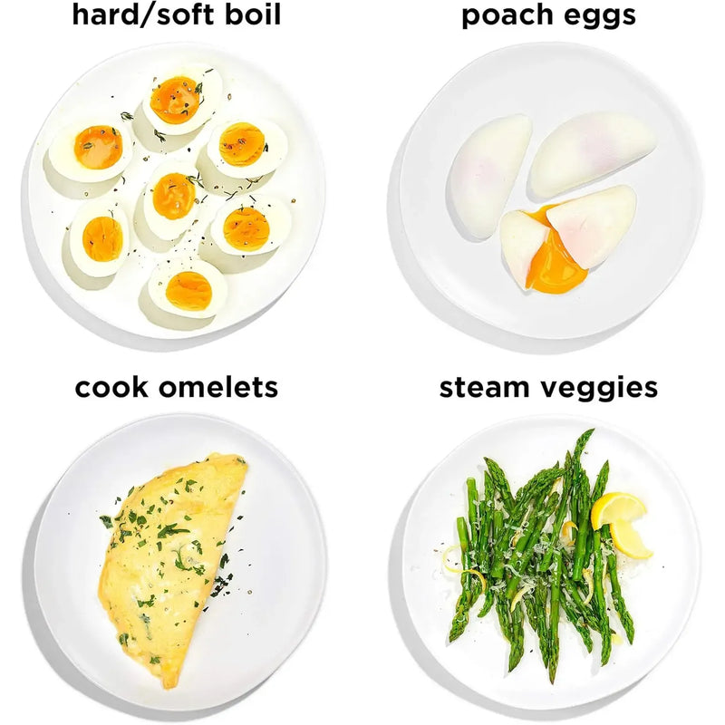 🍳 6‑Egg Rapid Electric Cooker – Steam, Poach & Boil with Ease