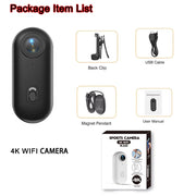 SmartPursue™ 4K Mini Vlog Camera with WiFi Mini Camera White Smoke UHD Pro 4K (BK-Lite) / With 64G TF Card,UHD Pro 4K (BK-Lite) / With 128G TF Card,UHD Pro 4K (BK-Lite) / NO TF Card,UHD Pro 4K (BK-Lite) / With 32G TF Card