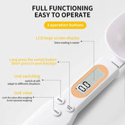 SmartPursue™ Mini Digital Spoon Scale – Precision Measuring Spoon Scale Lavender Light green / 1Kg,Pink / 1Kg,Emerald green / 1Kg,Red / 1Kg,White / 1Kg,Black / 1Kg,2PCS Light green / 1Kg,2PCS Pink / 1Kg,2PCS Emerald green / 1Kg,2PCS White / 1Kg,2PCS Black / 1Kg,2PCS Red / 1Kg