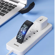 SmartPursue™ LED Digital Smart Bracelet Vibrating Alarm Clock Waterproof Clock Smart bracelet Light Steel Blue LST5C-B,LST5C-P,LST5C-W,LST5C-G,LST5C-O,LST5C-D,Strap