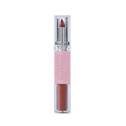 Prolux Cosmetics 2-in-1 Lipstick and Lip Gloss Combo Gray 1,2,3,4,5,6