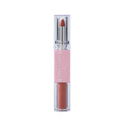 Prolux Cosmetics 2-in-1 Lipstick and Lip Gloss Combo Gray 1,2,3,4,5,6