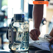 SmartPursue™ Portable Hydrogen Water Bottle 1.5L Rich Molecular Hydrogen Water Bottle White Smoke Grey