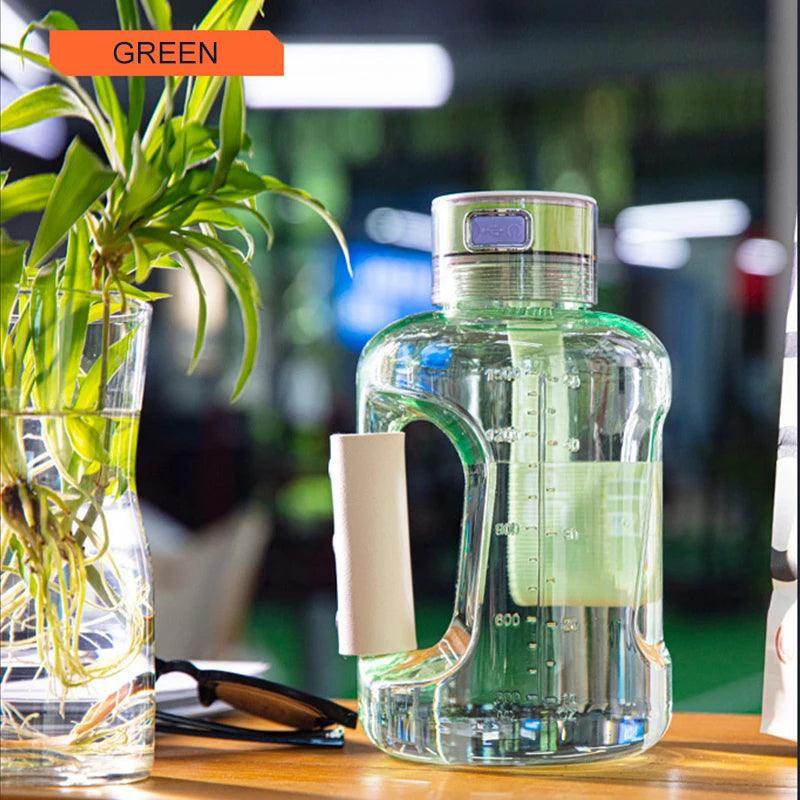SmartPursue™ Portable Hydrogen Water Bottle 1.5L Rich Molecular Hydrogen Water Bottle Dark Slate Gray Green