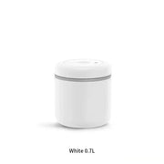 SmartPursue™ Fellow Atmos Airtight Coffee Bean Storage Jar Tank Kitchen Utensils White Smoke White 0.7L