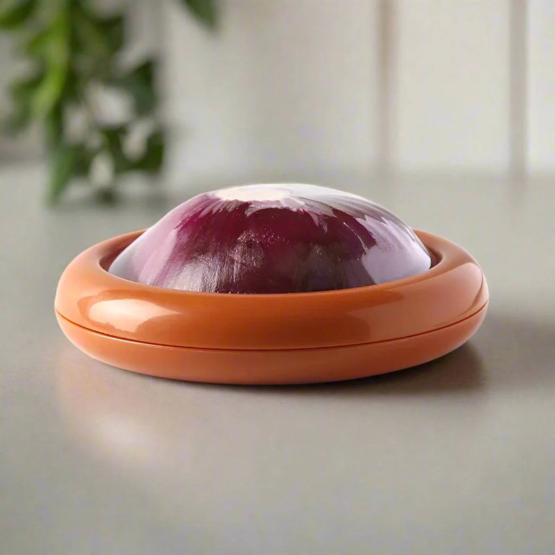 SmartPursue™ Silicone Fruit and Vegetable Fresh-Keeping Box Food Storage Dark Gray Brown