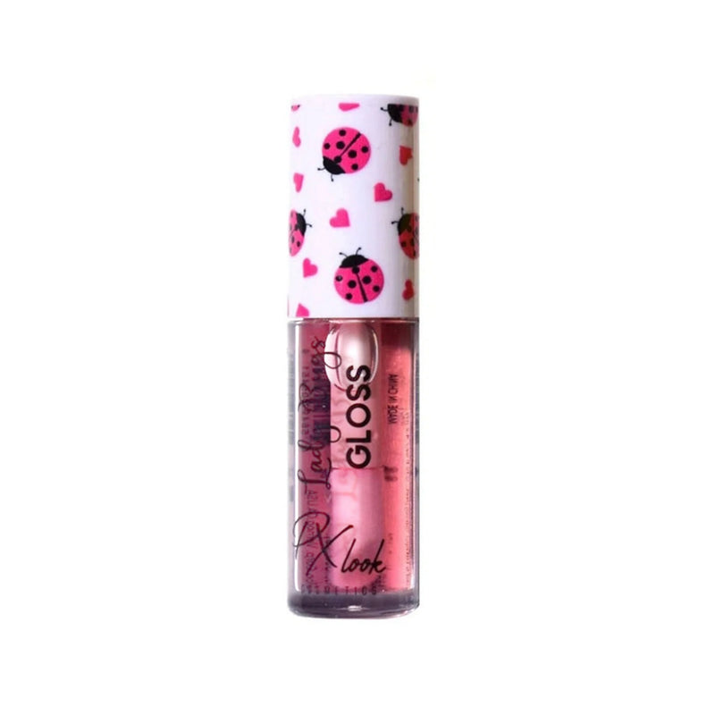 Prolux Cosmetics Cute Lip Gloss Lip Gloss Lavender Blush Yellow-Honey Bees,Pink-Lady Bugs,Purple-Butterflies