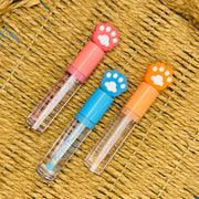 Prolux Cosmetics Purrfect Paw Best Lipgloss Lip Gloss Goldenrod peach - orange,cherry - pink,bubblegum - blue