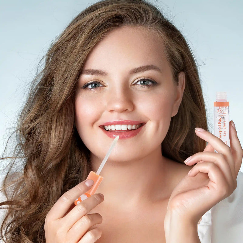 Prolux Cosmetics Purrfect Paw Best Lipgloss Lip Gloss Light Gray peach - orange,cherry - pink,bubblegum - blue