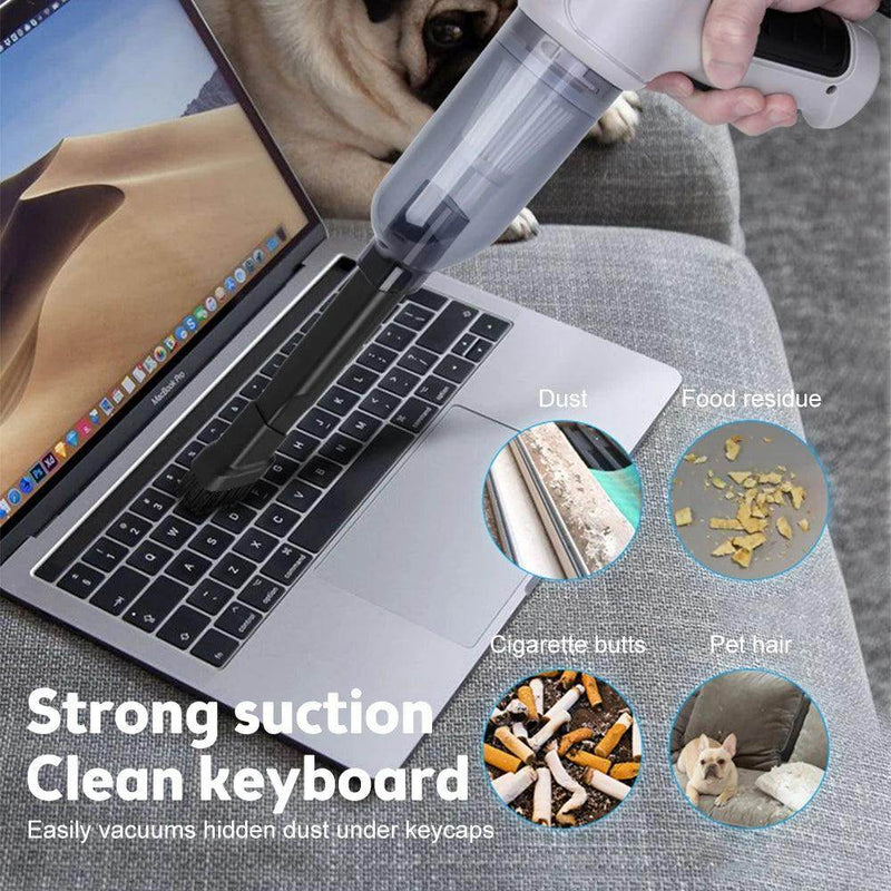 SmartPursue™ Cordless Vacuum Cleaner | Blowable Portable Cordless Car Vacuum Cordless Vacuum Dim Gray White,Green,Upgraded Version