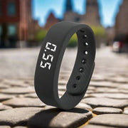 SmartPursue™ LED Digital Smart Bracelet Smart bracelet Dark Slate Gray Black
