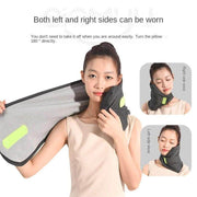 SmartPursue™ Memory Foam Travel Pillow for Sleeping Neck Pillows White Smoke Gray 1.0,Black 3.0,Latex Upgraded Grey,Latex Upgraded Black,Latex Upgraded Red,Black1.0,Red 1.0,Light Gray 1.0,Gray 3.0