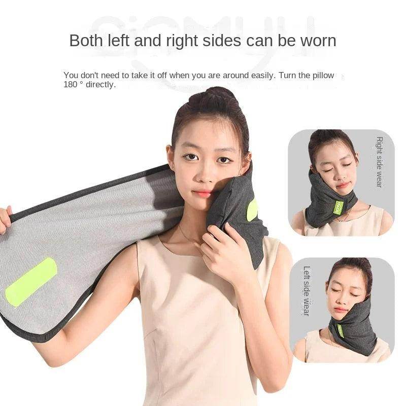 SmartPursue™ Memory Foam Travel Pillow for Sleeping Neck Pillows White Smoke Gray 1.0,Black 3.0,Latex Upgraded Grey,Latex Upgraded Black,Latex Upgraded Red,Black1.0,Red 1.0,Light Gray 1.0,Gray 3.0