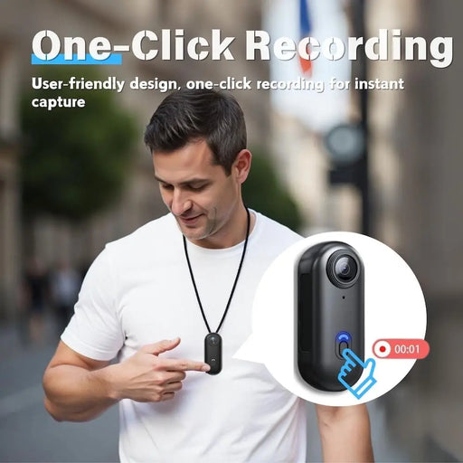 SmartPursue™ 4K Mini Vlog Camera with WiFi Mini Camera White Smoke FHD 1080P (BK-Lite) / With 64G TF Card,FHD 1080P (BK-Lite) / With 128G TF Card,FHD 1080P (BK-Lite) / NO TF Card,FHD 1080P (BK-Lite) / With 32G TF Card,FHD 1080P (WH-Lite) / With 64G TF Card,FHD 1080P (WH-Lite) / With 128G TF Card,FHD 1080P (WH-Lite) / NO