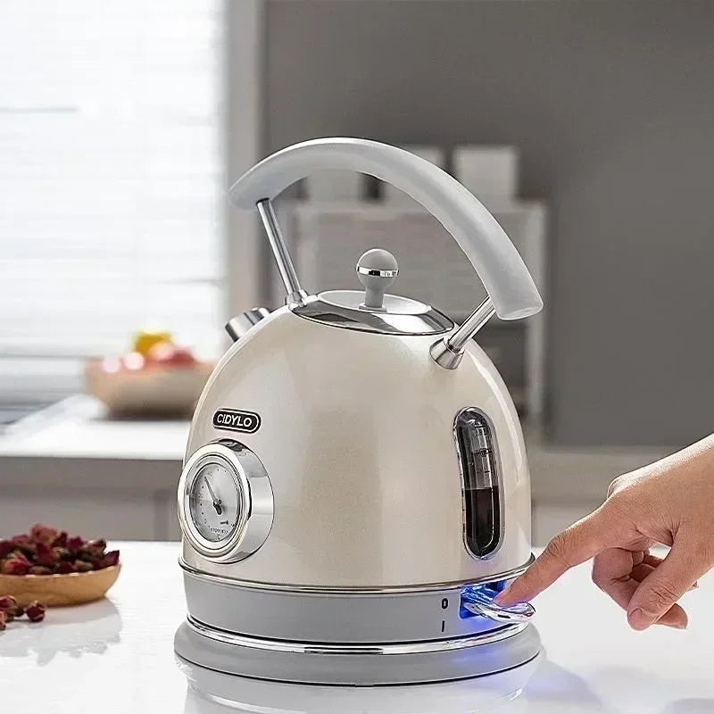 SmartPursue™ Electric Kettle with Thermometer Electric Kettle White Smoke Black / EU,Black / UK,Black / AU,red / EU,red / UK,red / AU,light green / EU,light green / UK,light green / AU,beige / EU,beige / UK,beige / AU