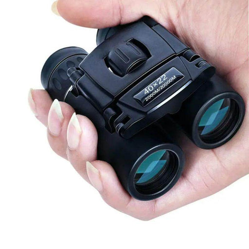SmartPursue™ Compact High-Magnification Binoculars with Dual Focus Mini Binoculars White Smoke