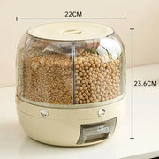 SmartPursue™ 360° Rotatable Grain Dispenser Grain Dispenser Seashell Ivory