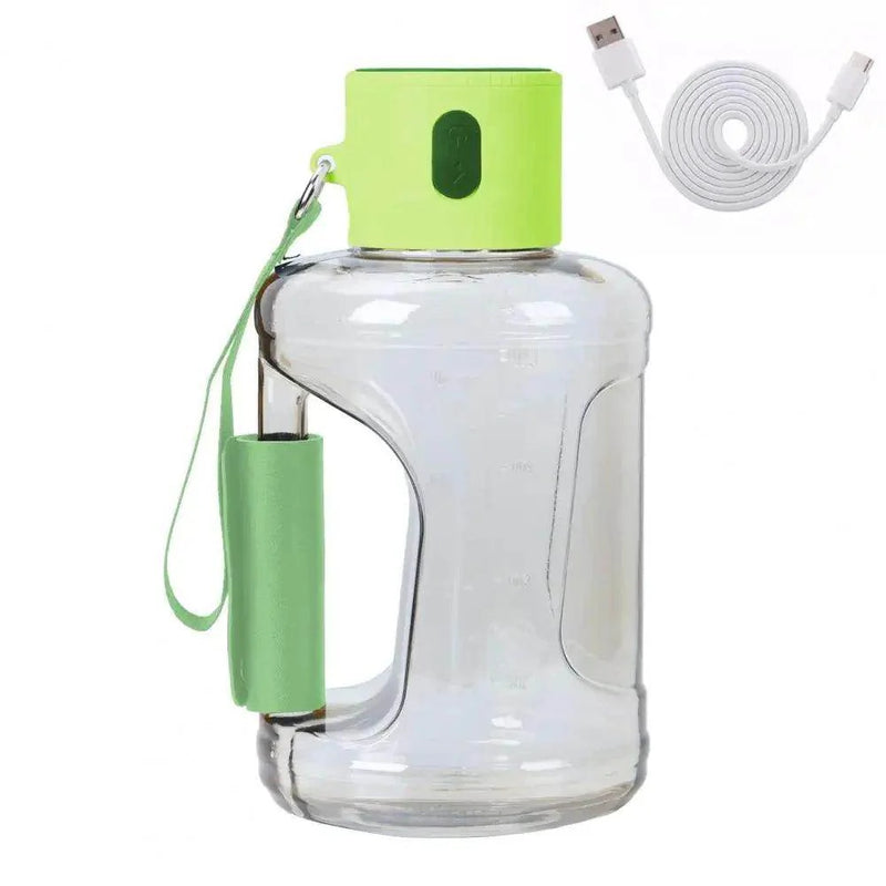 SmartPursue™ Portable Hydrogen Water Bottle 1.5L Rich Molecular Hydrogen Water Bottle White Smoke Light Green