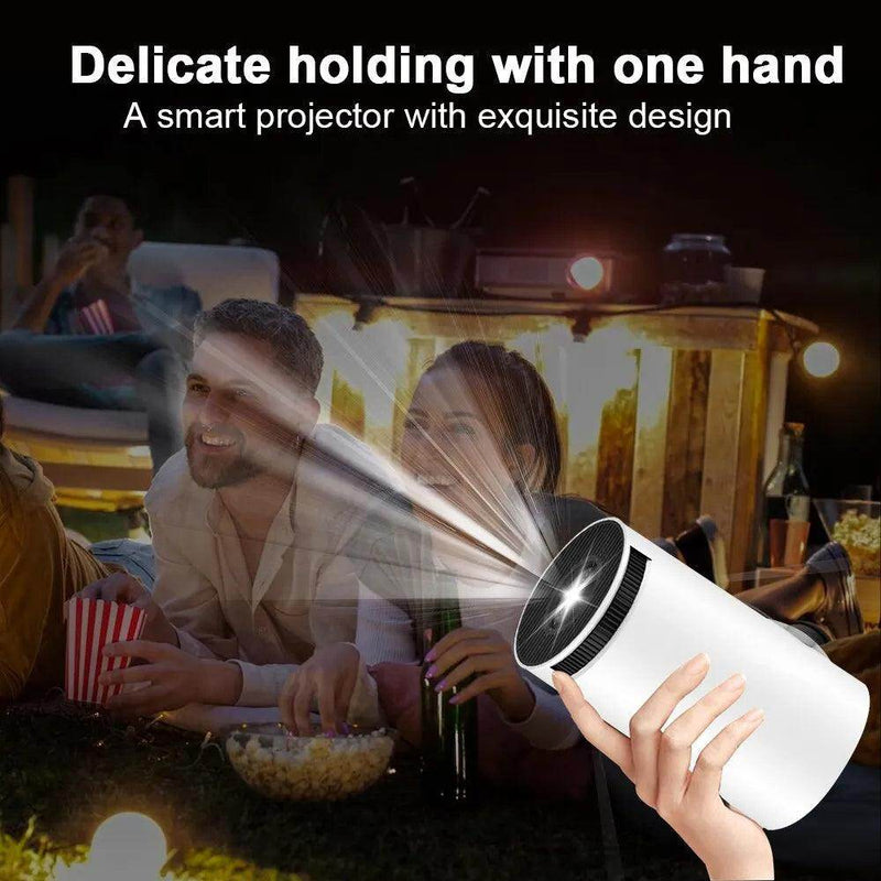 SmartPursue™ Portable 4K Projector - Home Cinema Outdoor Projetor Video Projector Black Gray / US,Gray / EU,Gray / UK,White / US,White / EU,White / UK