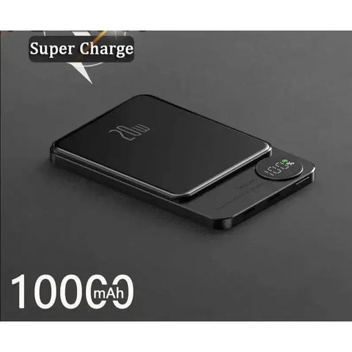 SmartPursue™ PowerHub ChargeMate wireless charger MagSafe Power Bank for iphone wireless power bank Dark Slate Gray Black / 5000mAh,Black / 10000mAh,Grey / 5000mAh,Grey / 10000mAh,Green / 5000mAh,Green / 10000mAh,Purple / 5000mAh,Purple / 10000mAh,Dark green / 5000mAh,Dark green / 10000mAh,White / 5000mAh,White / 10000mAh,Black Magnetic / 5000mAh,Black Magnetic / 10000