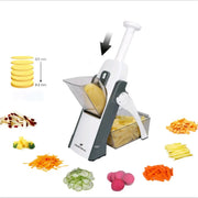 SmartPursue™ 15-in-1 Vegetable Chopper and Slicer Kitchen Slicers White Smoke As shown BLUE,As shown Gray,Grey,Red,Green,Peacock Blue