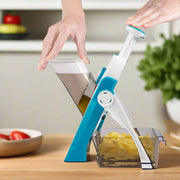 SmartPursue™ 15-in-1 Vegetable Chopper and Slicer Kitchen Slicers Gray Peacock Blue