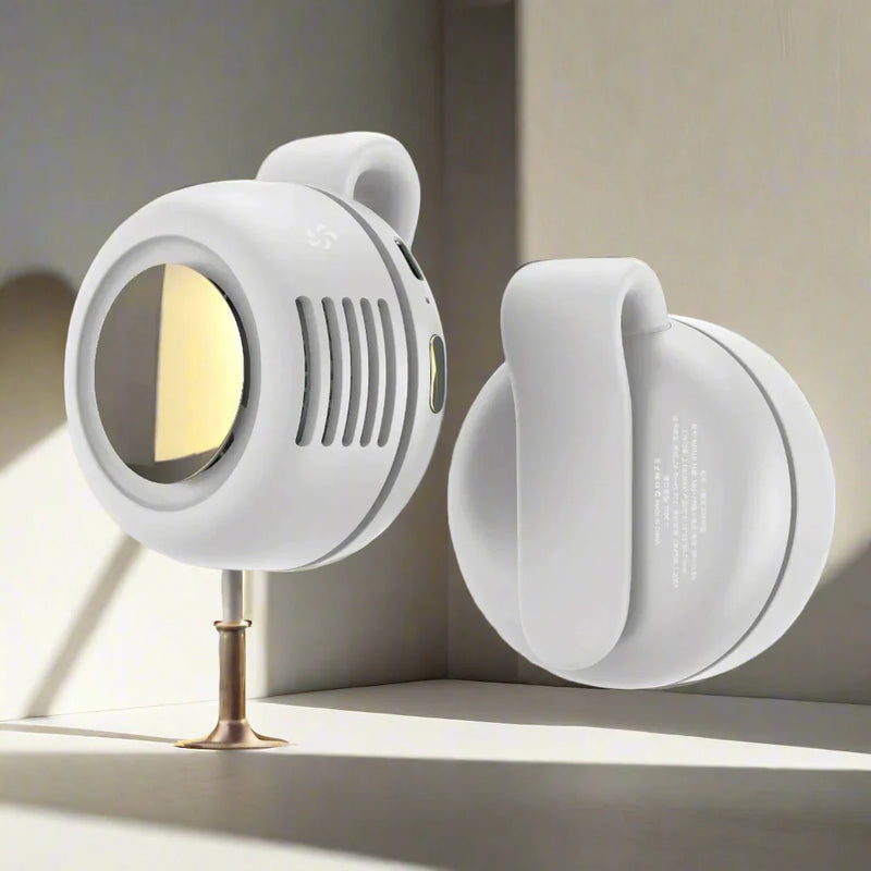 SmartPursue™ Whirlwind Leafless Mini Fan Portable Fan Gray WHITE