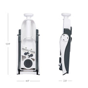 SmartPursue™ 15-in-1 Vegetable Chopper and Slicer Kitchen Slicers White Smoke As shown BLUE,As shown Gray,Grey,Red,Green,Peacock Blue