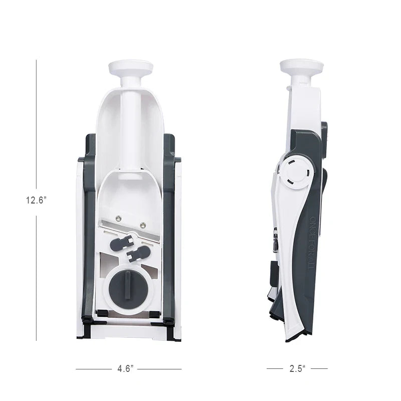 SmartPursue™ 15-in-1 Vegetable Chopper and Slicer Kitchen Slicers White Smoke As shown BLUE,As shown Gray,Grey,Red,Green,Peacock Blue
