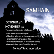 Brigid Trading Company Samhain Fragrance Roller - Merlot Wine, Smoked Patchouli, and Dragon's Blood perfume Black