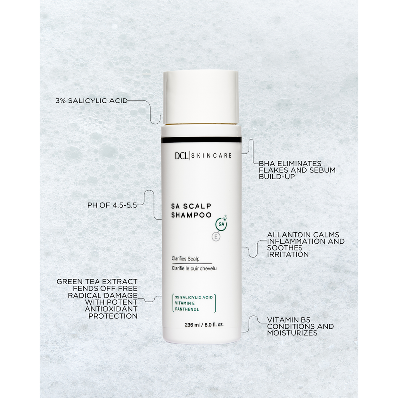 DCL Skincare SA Scalp Therapy Shampoo bottle Lavender