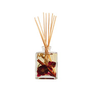 Rosy Rings Accent Botanical Reed Diffuser - Spicy Apple 4oz Botanical Diffuser Wheat