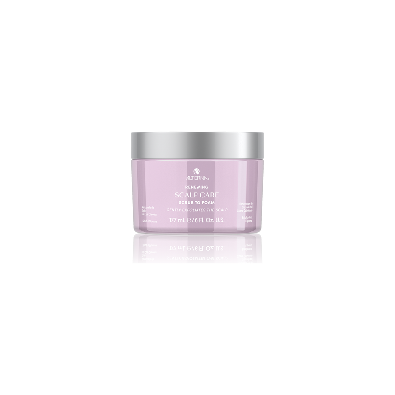 Alterna Alterna Renewing Scalp Care Scrub to Foam, 6 Oz Scalp Care Scrub Light Gray