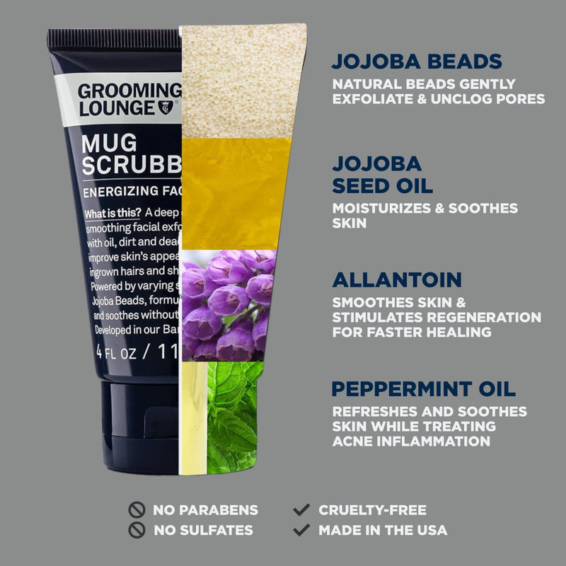 Grooming Lounge Grooming Lounge Skincare Duo Set (Save $9) Shaving Creams, Aftershaves Light Slate Gray