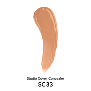 Sydoni Skincare and Beauty SYDONI STUDIO COVER SOFT MATTE LIQUID CONCEALER – Flawless Coverage, Seamless Finish 0.35 OZ. Liquid Concealer White Smoke SC33-Golden