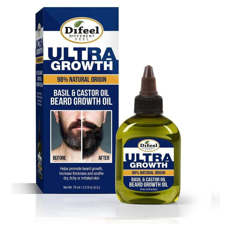 Difeel Difeel Ultra Growth Beard Oil 2.5 fl Light Gray