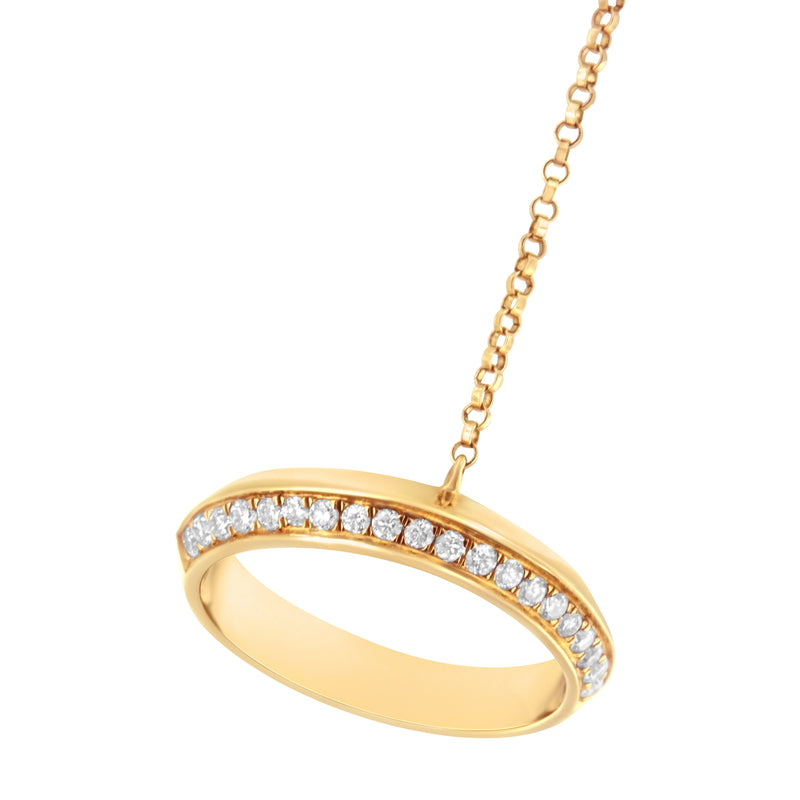Bids.com 14K Yellow Gold 1/4 Cttw Diamond Ring and Bracelet Hand Chain (G-H Color, SI1-SI2 Clarity) - 7" Bracelets White Smoke 7 / Yellow.Gold