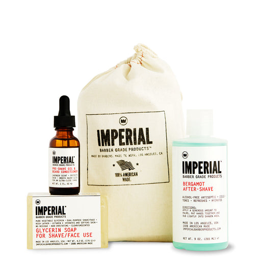 Imperial Barber Products Shave Bundle Bundle White Smoke