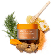 TUMERI Turmeric + Vitamin C Clay Mask Health & Beauty White Smoke Mask Only