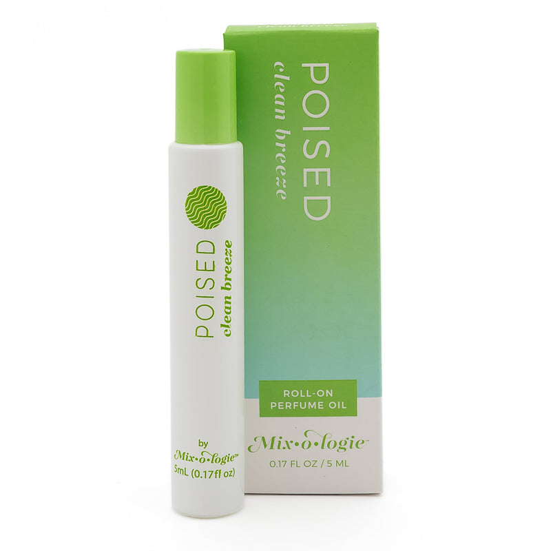 MIXOLOGIE Mixologie Perfume Oil Rollerball (5 mL) Women's Single Gray Poised (clean breeze)