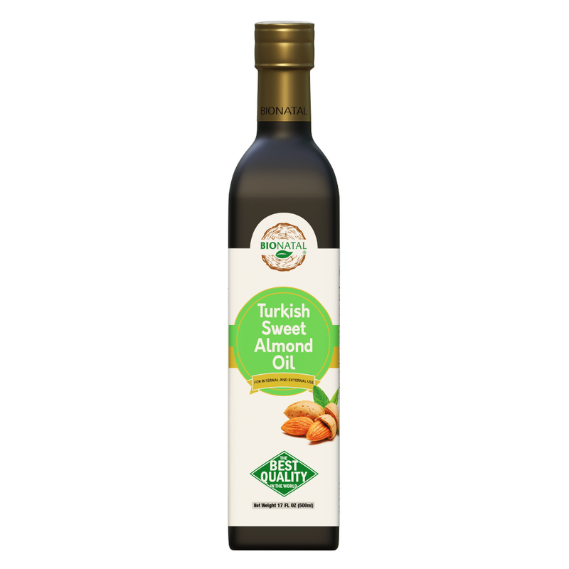 Bionatal Turkish Sweet Almond Oil 17oz White Smoke