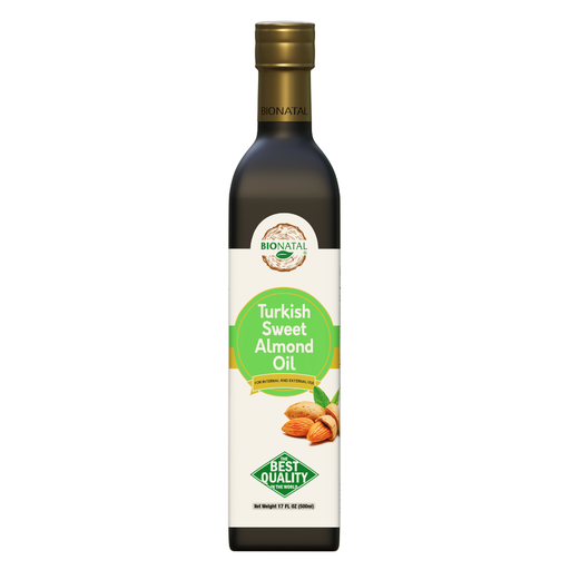 Bionatal Turkish Sweet Almond Oil 17oz White Smoke