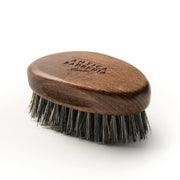 Antica Barberia Mondial US Balsamic Beard Care Gift Set: Beard Brush + 100ml Beard Balm & Wash Gift Set White Smoke