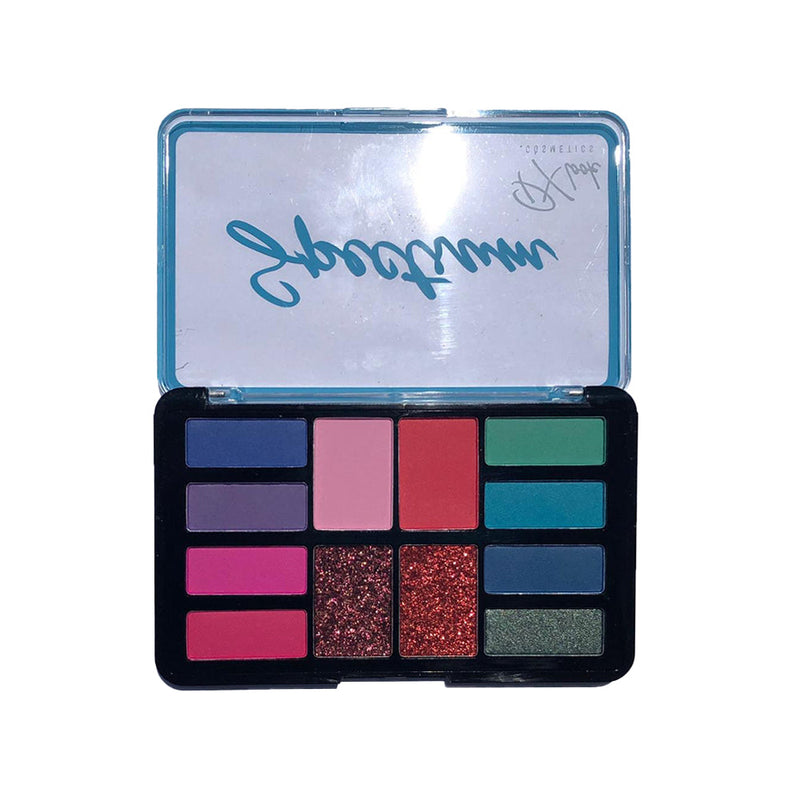Prolux Cosmetics Spectrum Eyeshadow Palette EYESHADOW Dark Slate Gray #1,#2