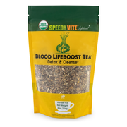 SpeedyVite® Blood LifeBoost® Tea | USDA Organic Herbal Cleansing Tea (4 oz / 8 oz / 28 Bags) | SpeedyVite® - FREE SHIPPING Tea Goldenrod 1x 4oz Loose Leaf,CASE OF 6x (4oz Loose Leaf)