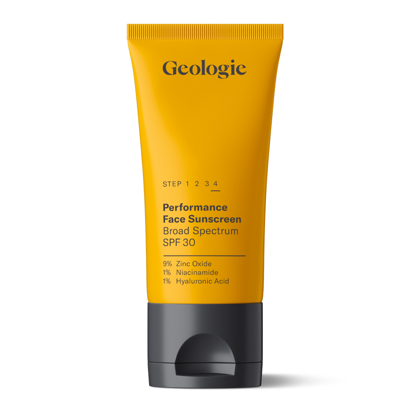 Geologie Broad-Spectrum SPF30 Face Sunscreen Full Size Bottle Black 75 ml / 1-Pack