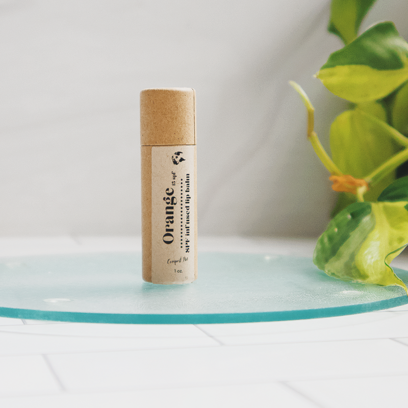 Love of Earth Co. Lip Balm Light Gray *Light Orange w/ 15 SPF